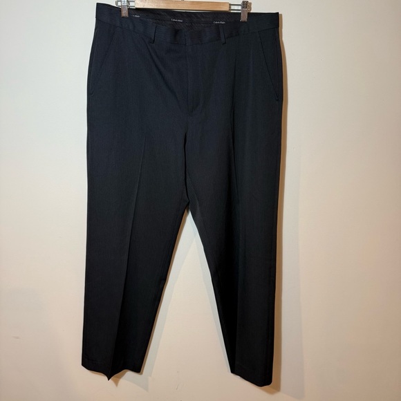 Calvin Klein Black Trousers 36x32 - Picture 1 of 7